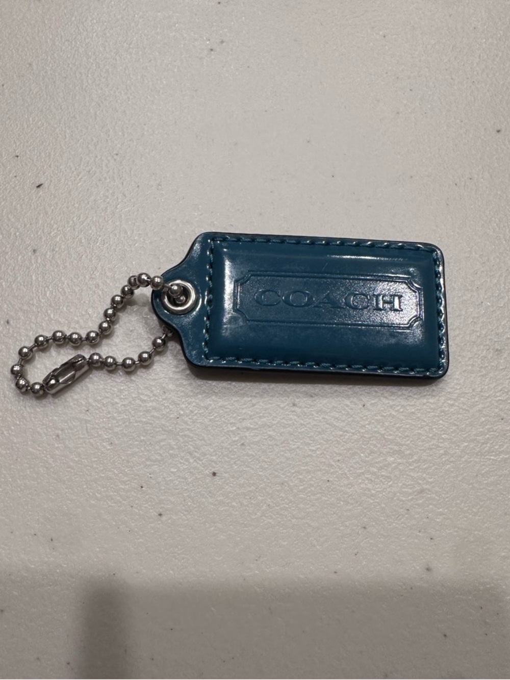Coach Teal Blue Hang Tag - Picture 2 of 4